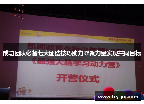 成功团队必备七大团结技巧助力凝聚力量实现共同目标
