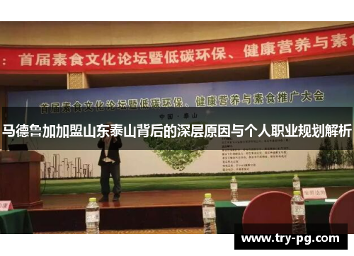 马德鲁加加盟山东泰山背后的深层原因与个人职业规划解析
